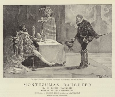 La figlia di Montezuma da John Seymour Lucas
